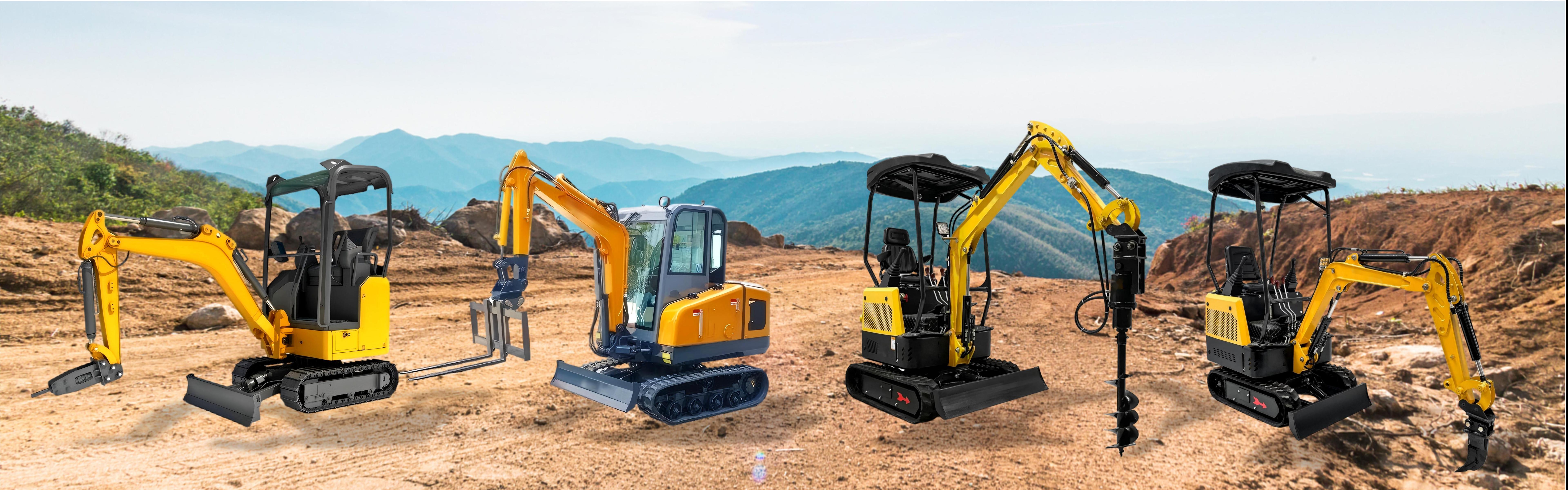 Мини экскаватор қосымшалары